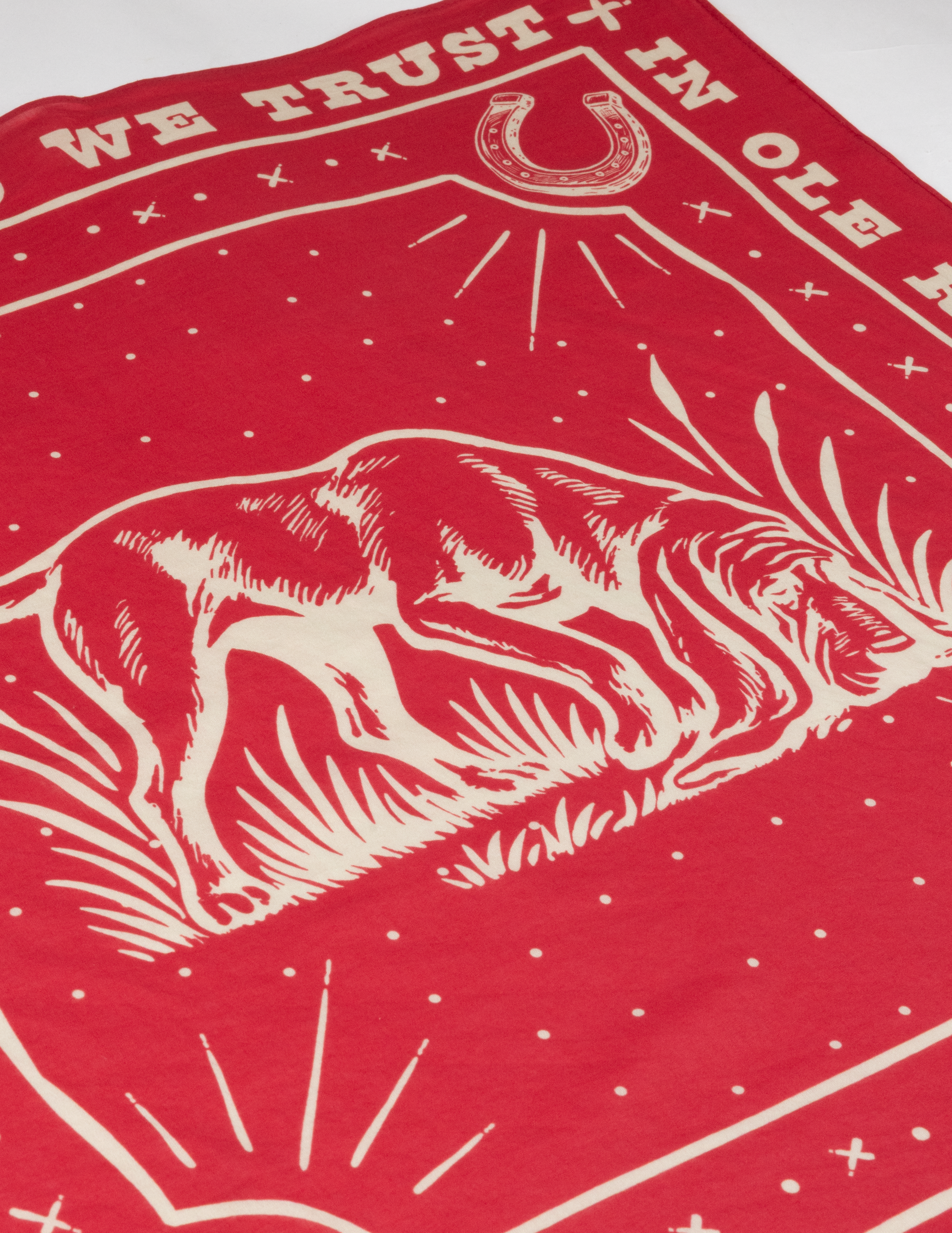 In Ole Red We Trust Bandana - BANDANA
