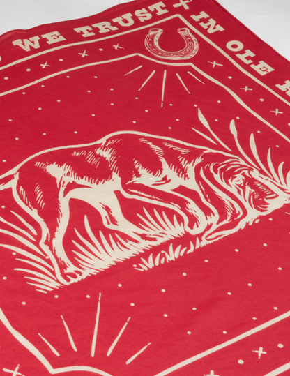 In Ole Red We Trust Bandana - BANDANA