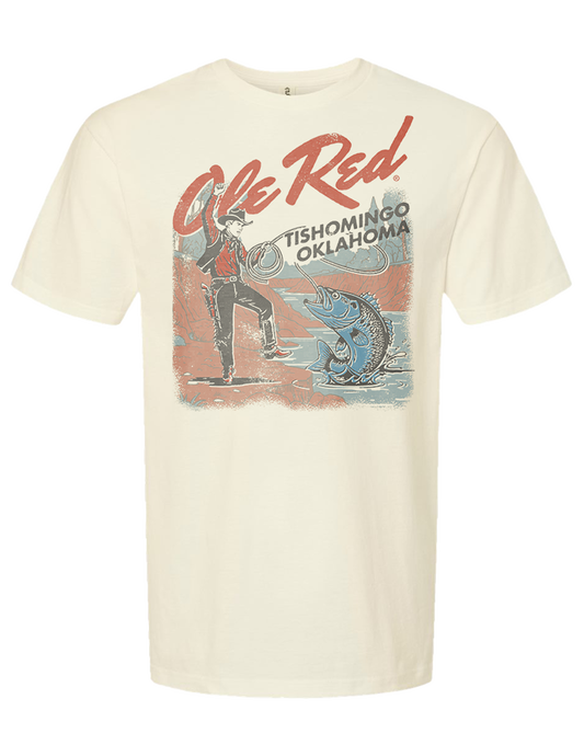 Ole Red Tishomingo Fish Lasso T-Shirt