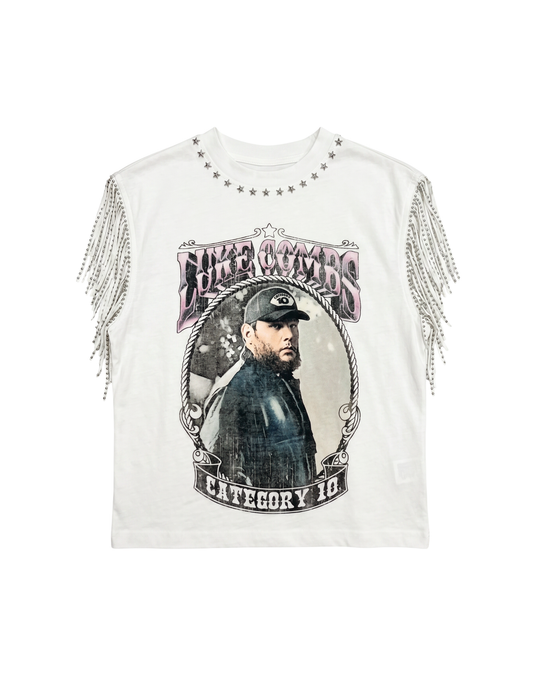 Category 10 Luke Combs Fringe Tank - SLEEVELESS