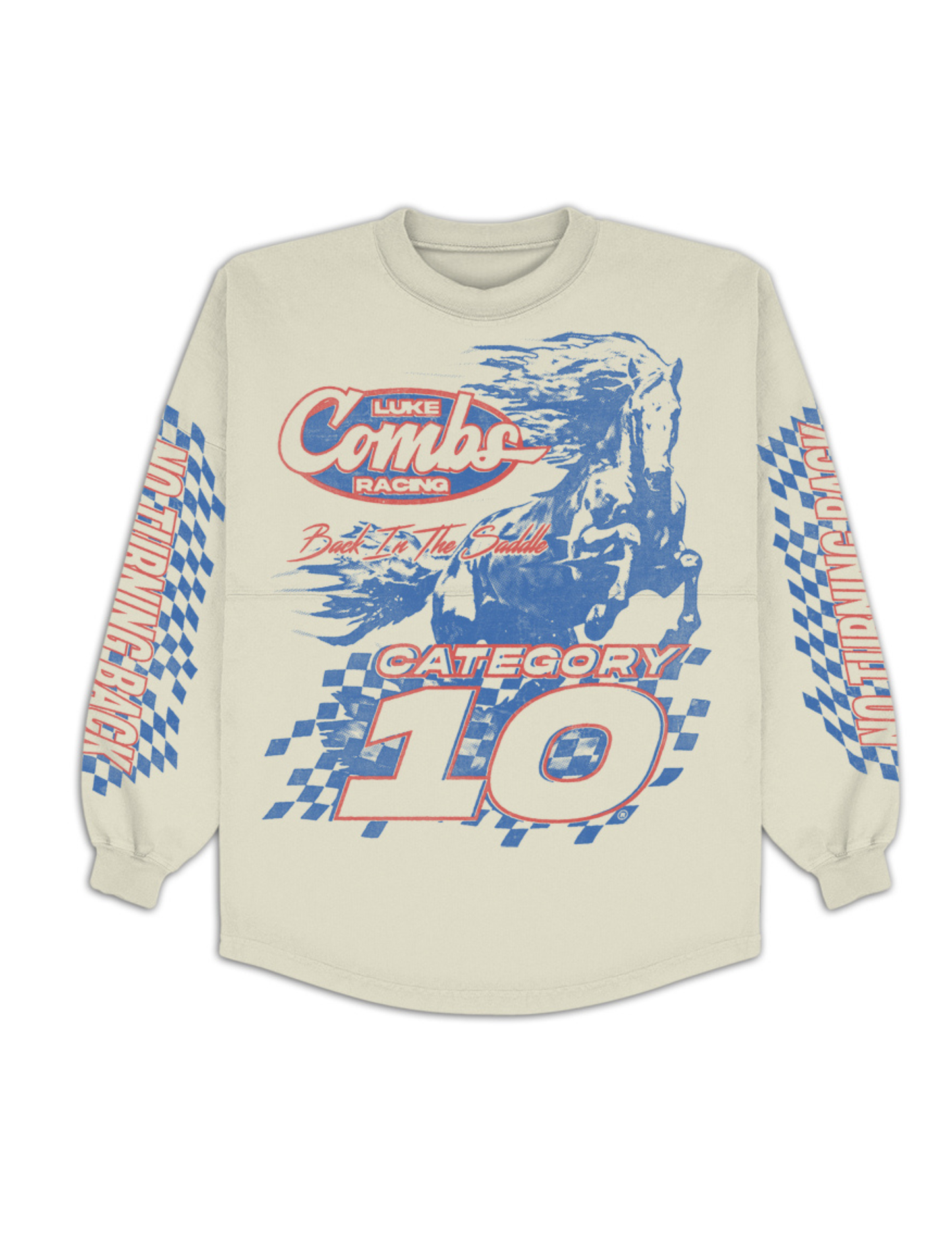 Category 10 Back In The Saddle Long Sleeve T-Shirt - CREWS