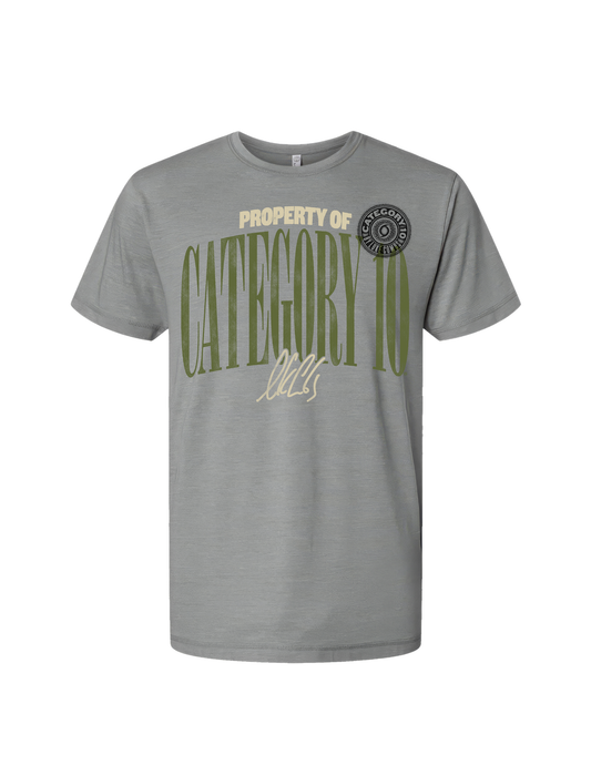 Category 10 Property of T-Shirt - CREWS
