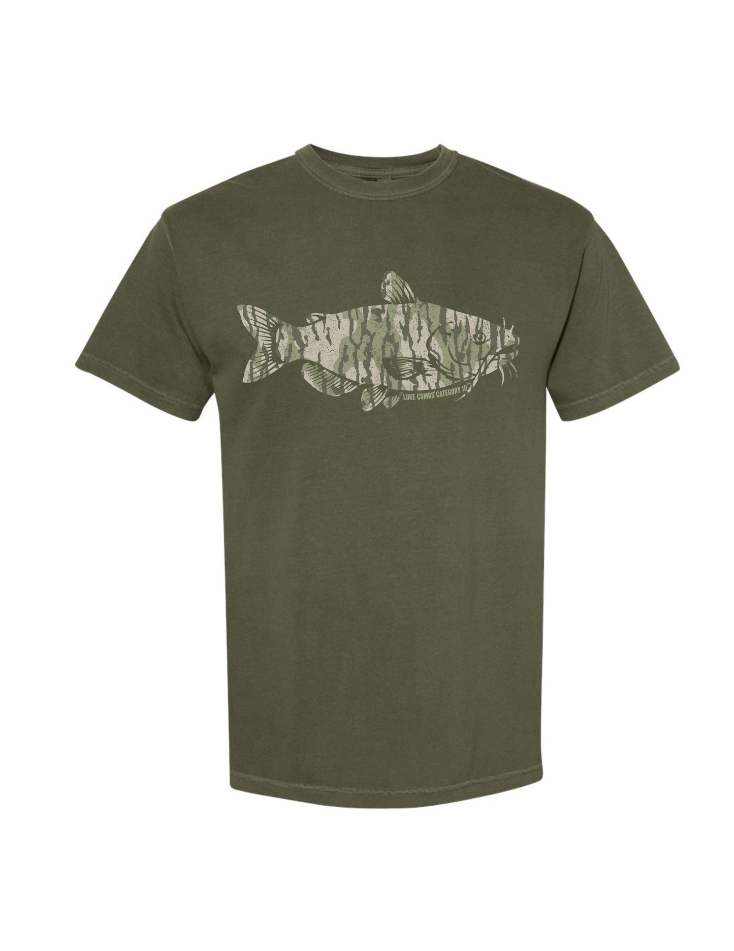 Category 10 Camo Catfish T-Shirt - CREWS