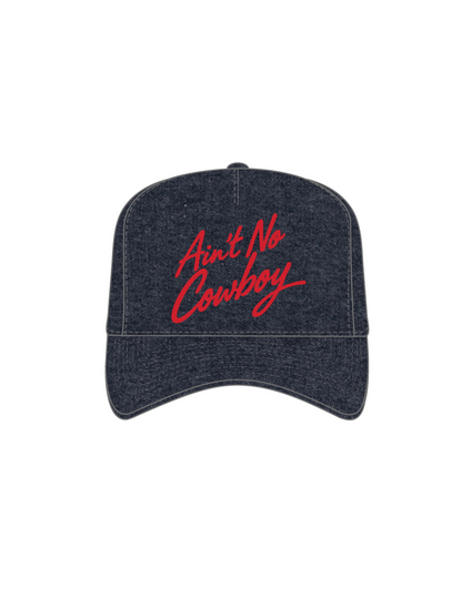 Category 10 Aint No Cowboy Denim Hat - BASEBALL