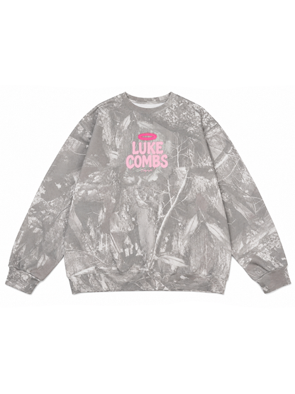 Category 10 Honky Tonk Camo Crew Fleece - CREW SWEATSHIRTS