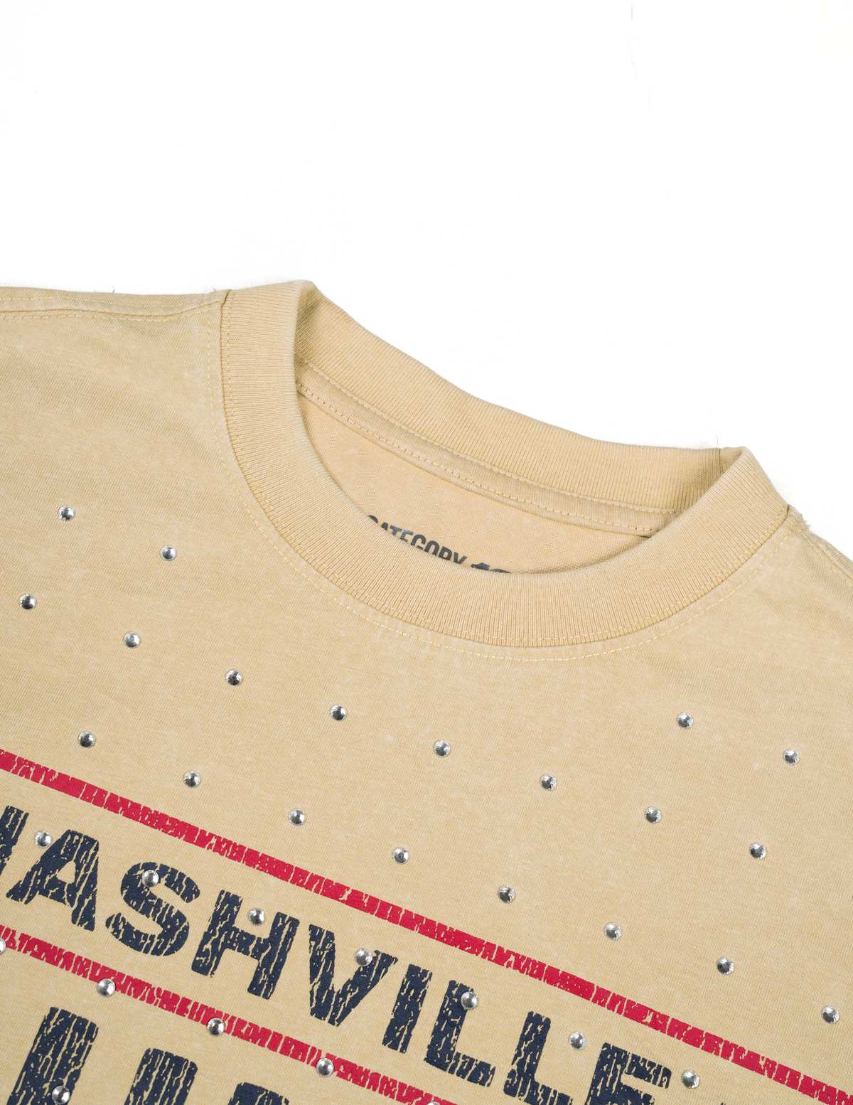 Category 10 Live In Nashville Rhinestone T-Shirt - CREWS