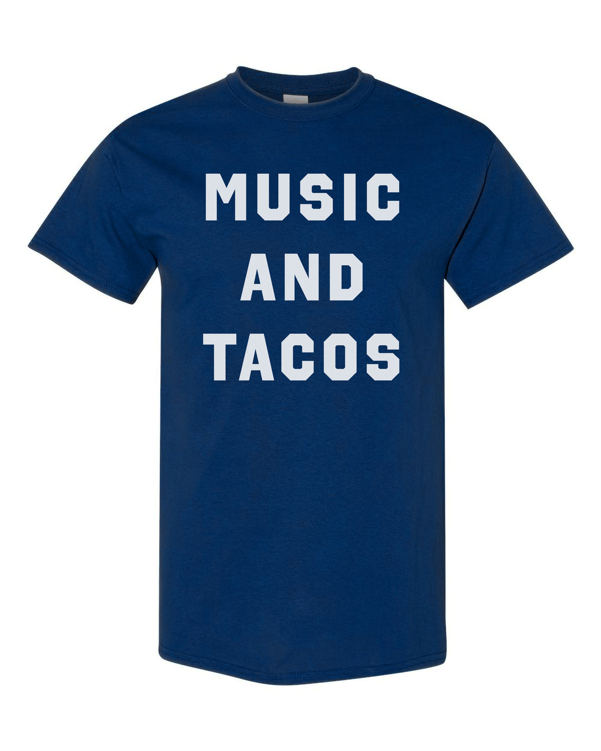 ACL Live Music and Tacos T-Shirt - NAVY / SM - CREWS