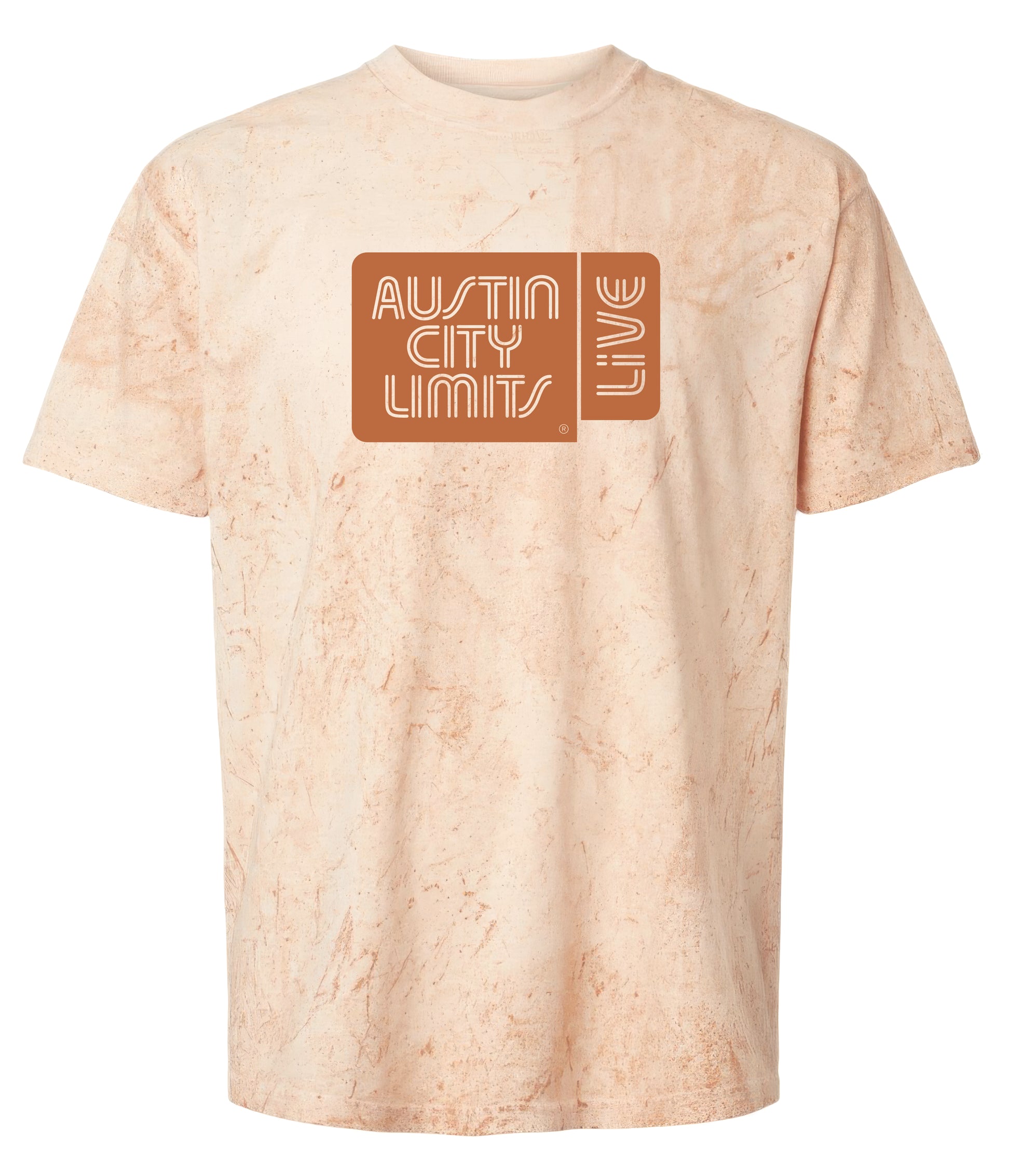 ACL Live Colorblast Logo T-Shirt - ORANGE / SM - CREWS