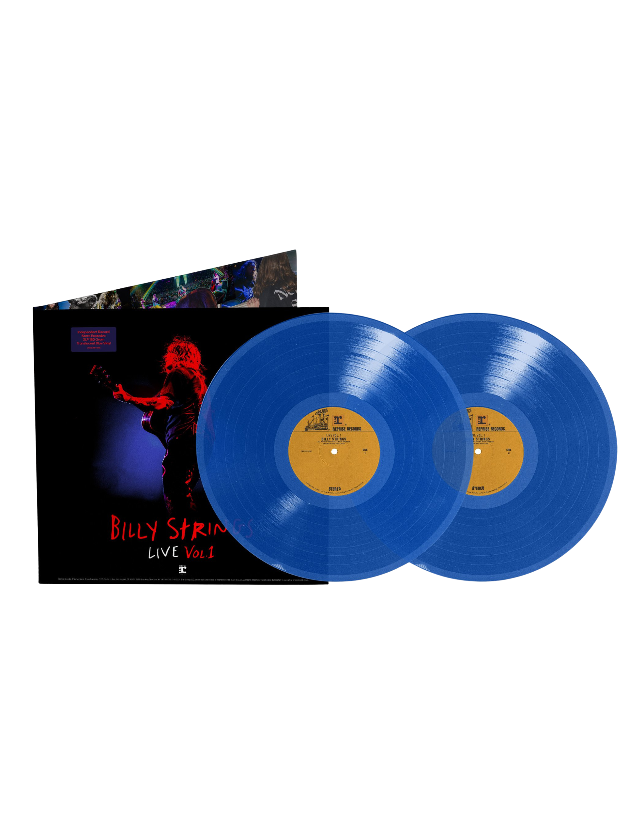 Billy Strings: Live Vol 1 Blue LP