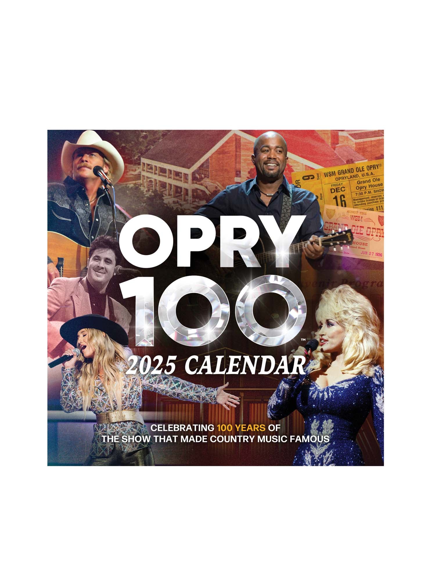 Opry 2025 Wall Calendar