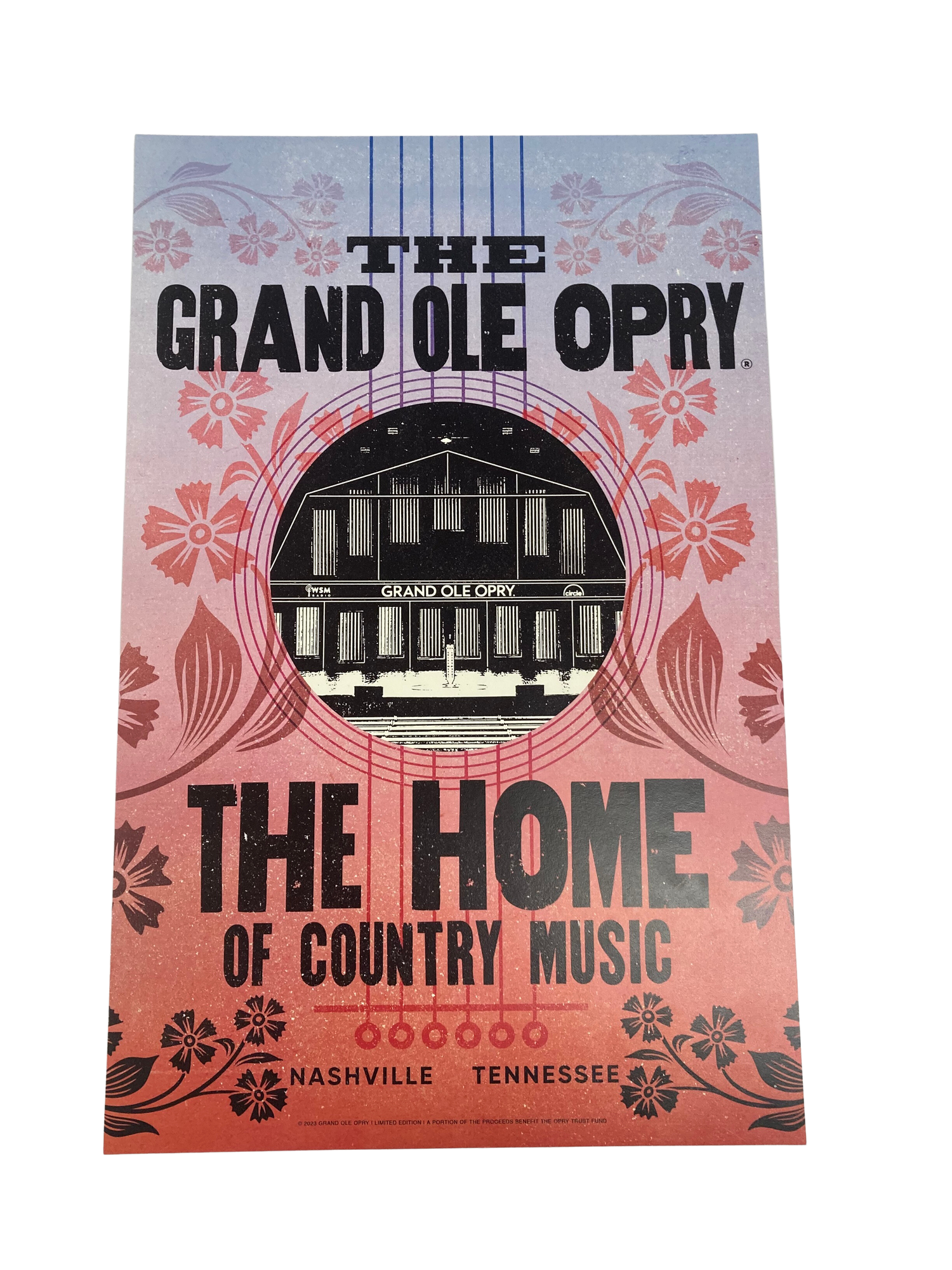 Opry Home of Country Music Poster