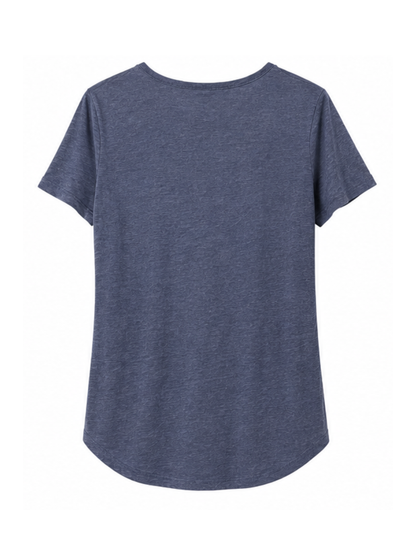 Beautiful Crazy Ladies Navy T-Shirt - VNECK
