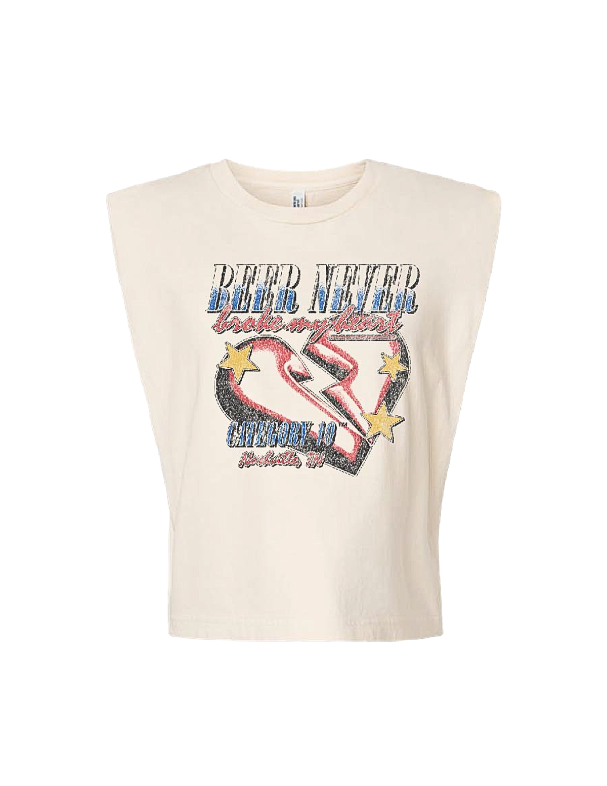 Category 10 Nashville Heartbreaker Women’s Muscle Tank - SLEEVELESS