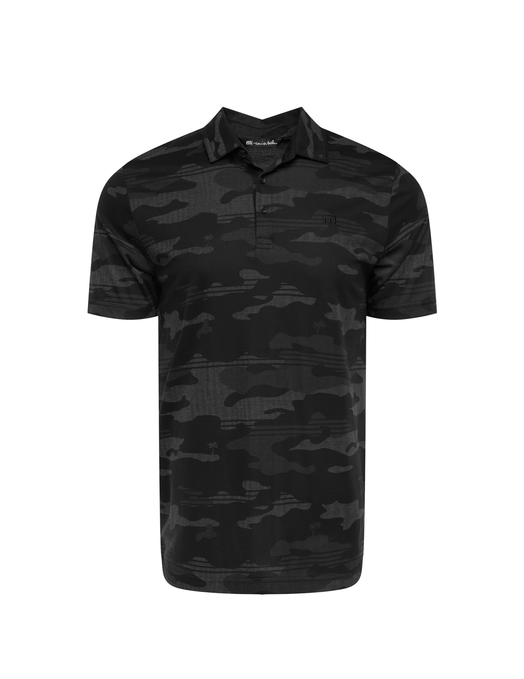 Category 10 Black Camo Polo by TravisMathew