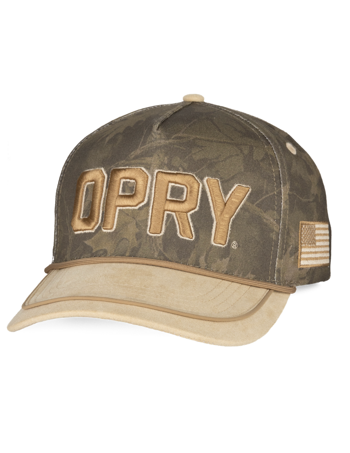 Opry Camo Two-Tone Snapback Hat - BASEBALL