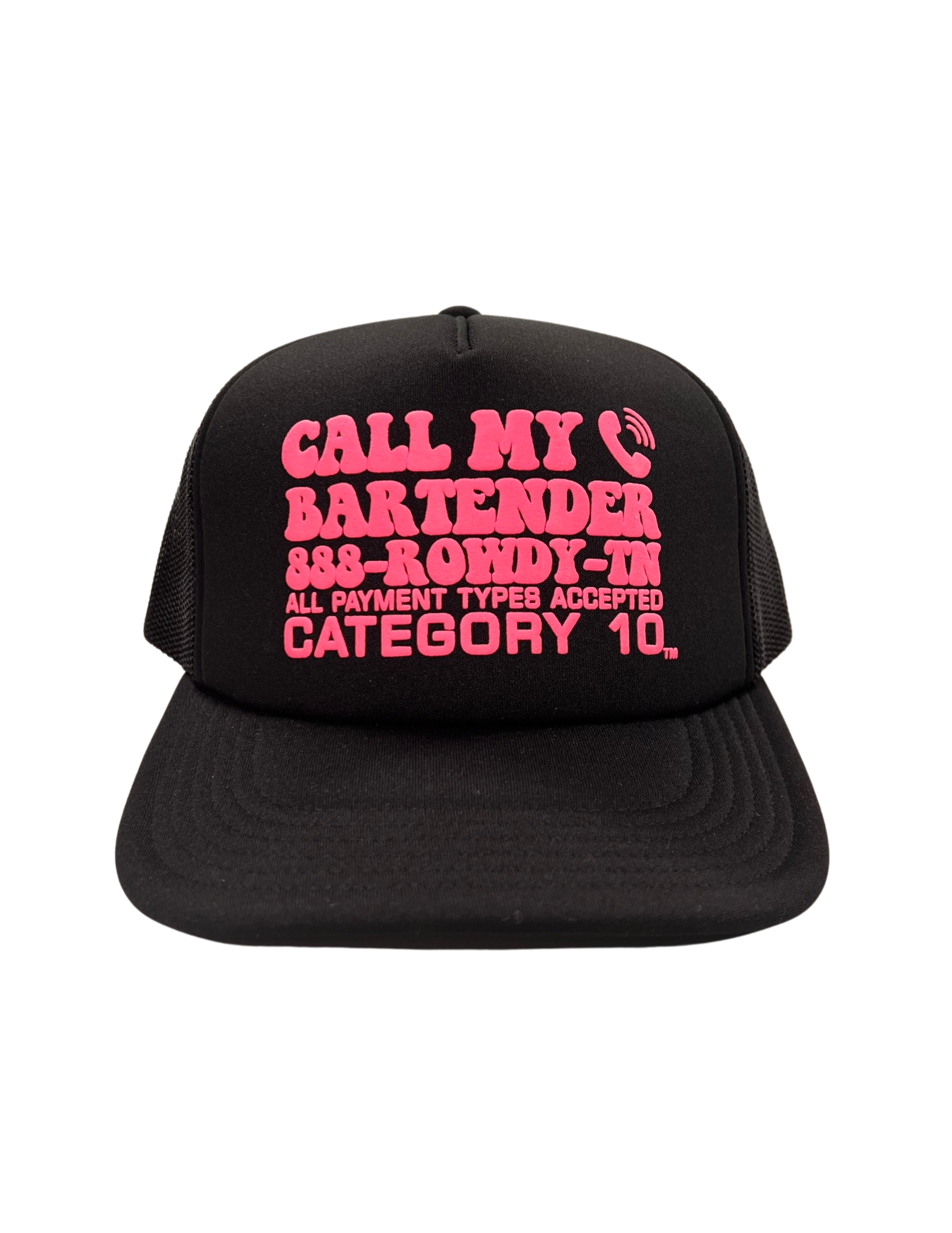 Category 10 Call Your Bartender Hat