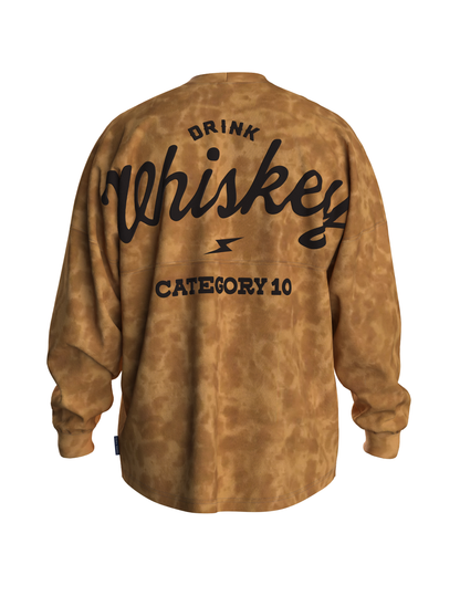 Category 10 Whiskey Spirit Jersey No City - BROWN / XS - CREWS