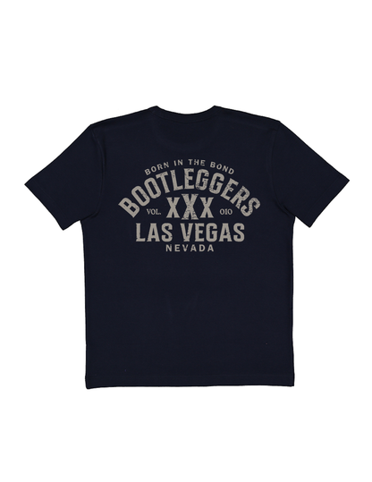 Category 10 Las Vegas Bootleggers T-Shirt - BLUE / SM - CREWS