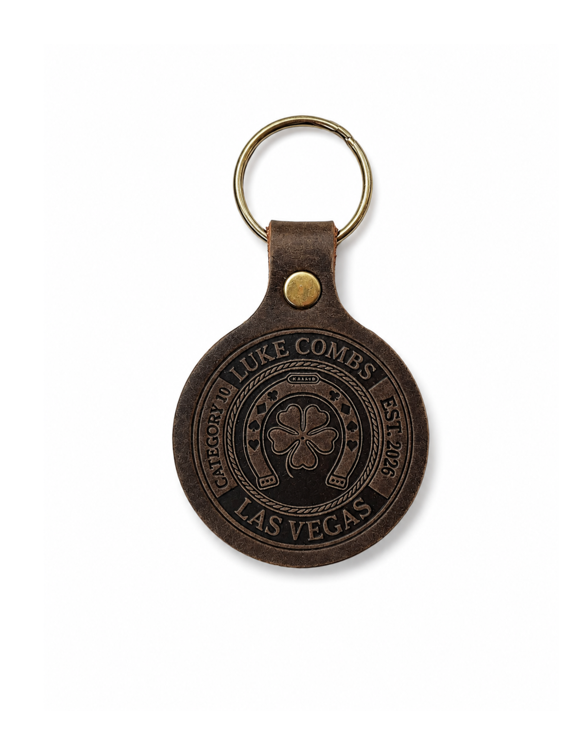 Category 10 Las Vegas Poker Chip Keychain - KEYCHAINS