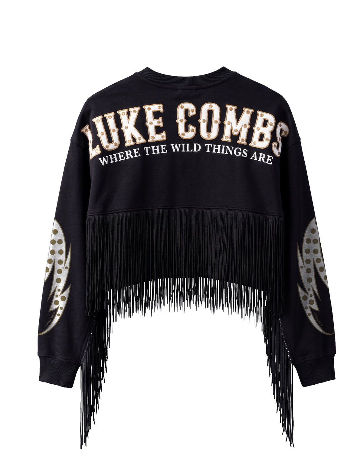 Category 10 Fringe Spirit Jersey - BLACK / SM - CREWS