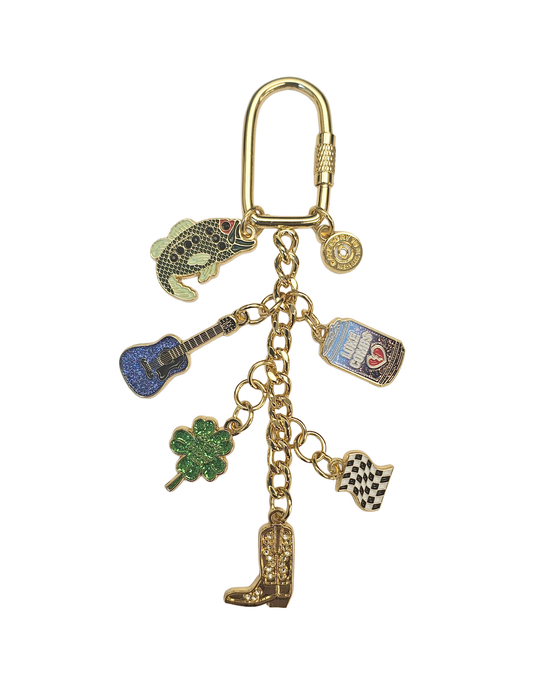 Category 10 Icon Charm Keychain - KEYCHAINS