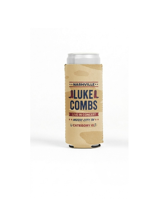 Category 10 Live in Concert Nashville Slim Koozie - KOOZIES