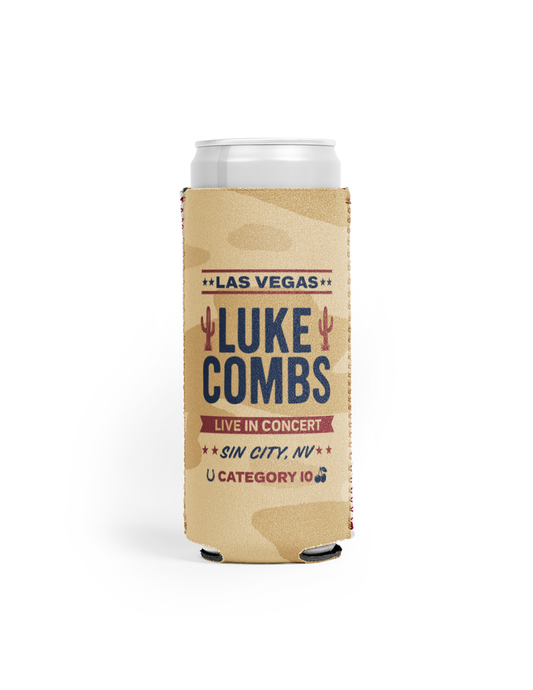 Category 10 Live in Concert Las Vegas Slim Koozie - KOOZIES