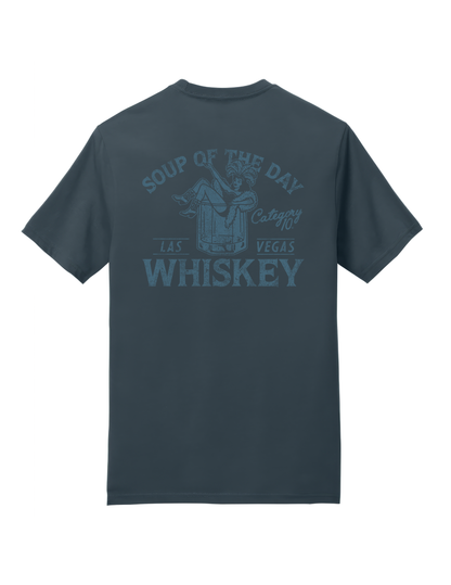 Category 10 Vegas Soup of the Day T-Shirt - NAVY / SM - CREWS
