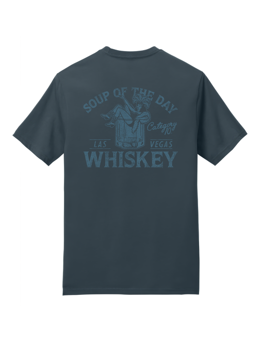 Category 10 Vegas Soup of the Day T-Shirt - NAVY / SM - CREWS