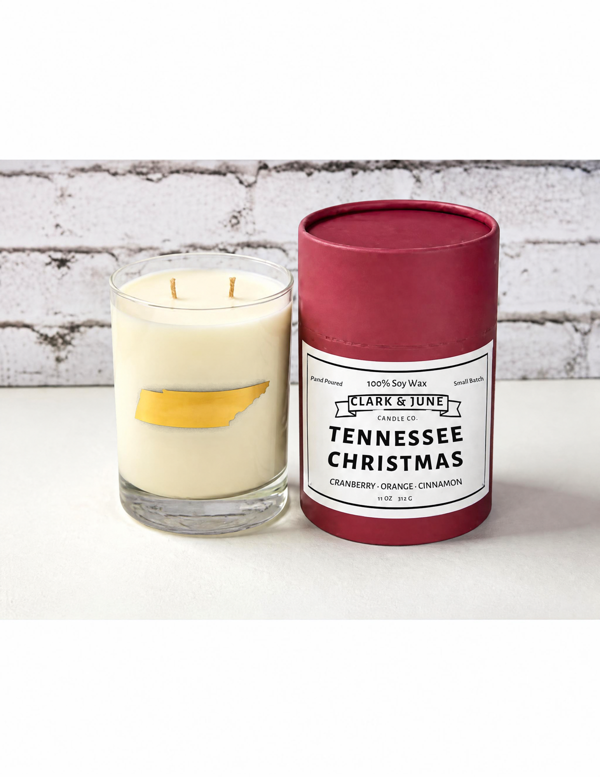 Christmas In Tennessee Holiday Candle - CANDLES