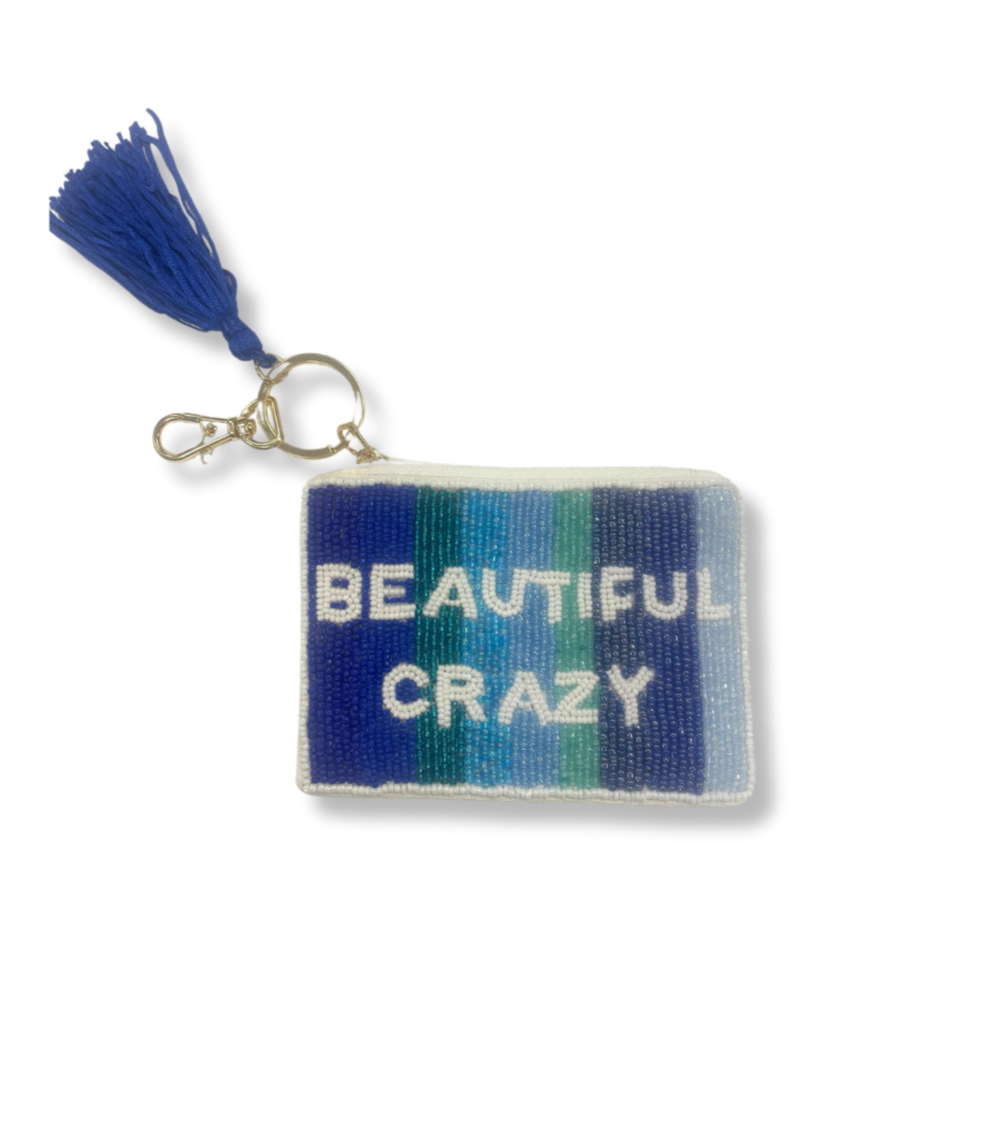 Category 10 Beautiful Crazy Beaded Pouch