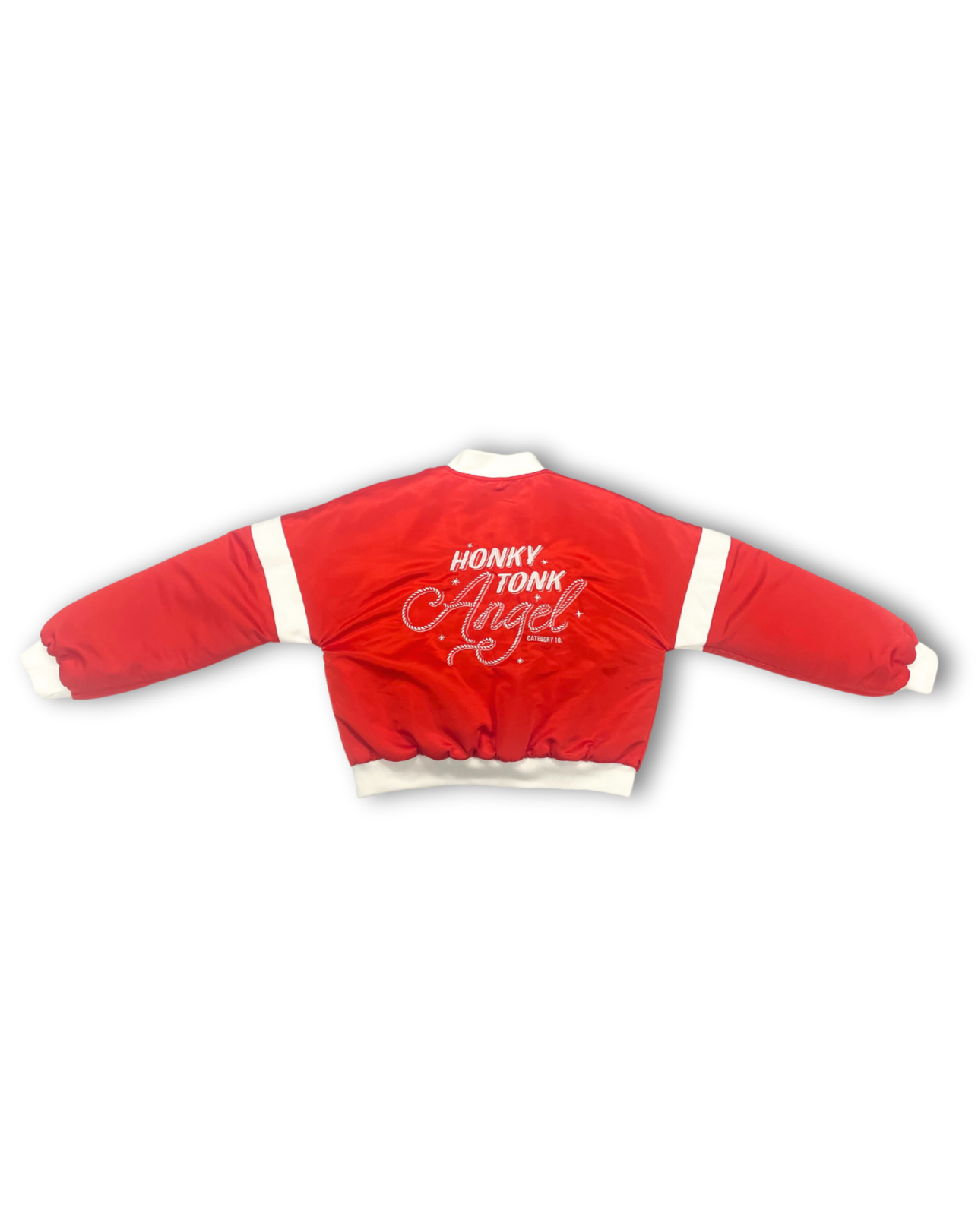 Category 10 Honky Tonk Angel Red Satin Jacket