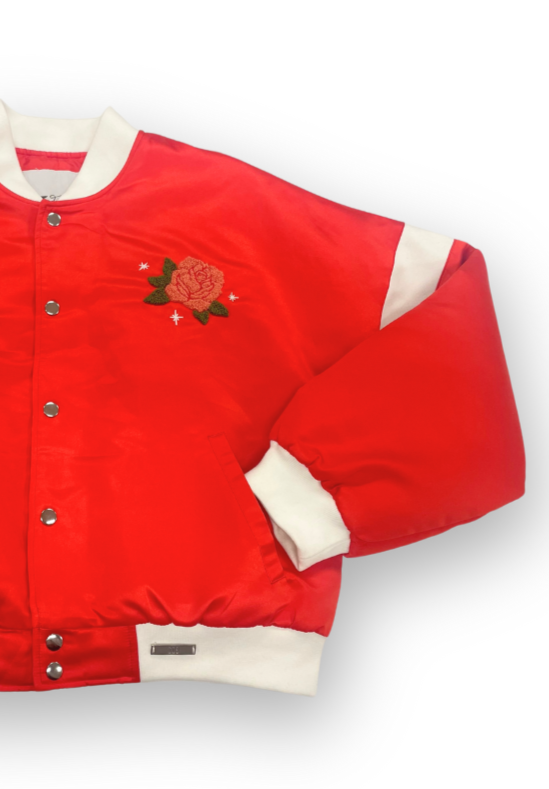 Category 10 Honky Tonk Angel Red Satin Jacket