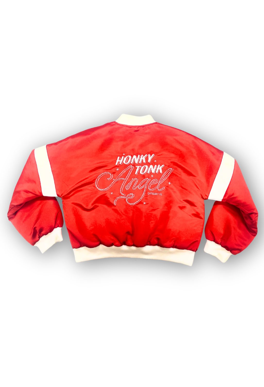 Category 10 Honky Tonk Angel Red Satin Jacket