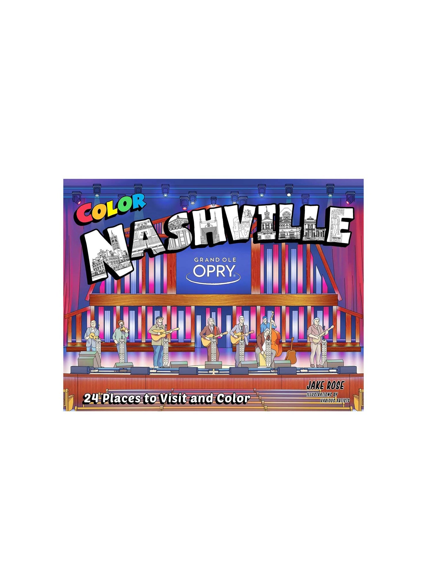 Color Nashville Coloring Book