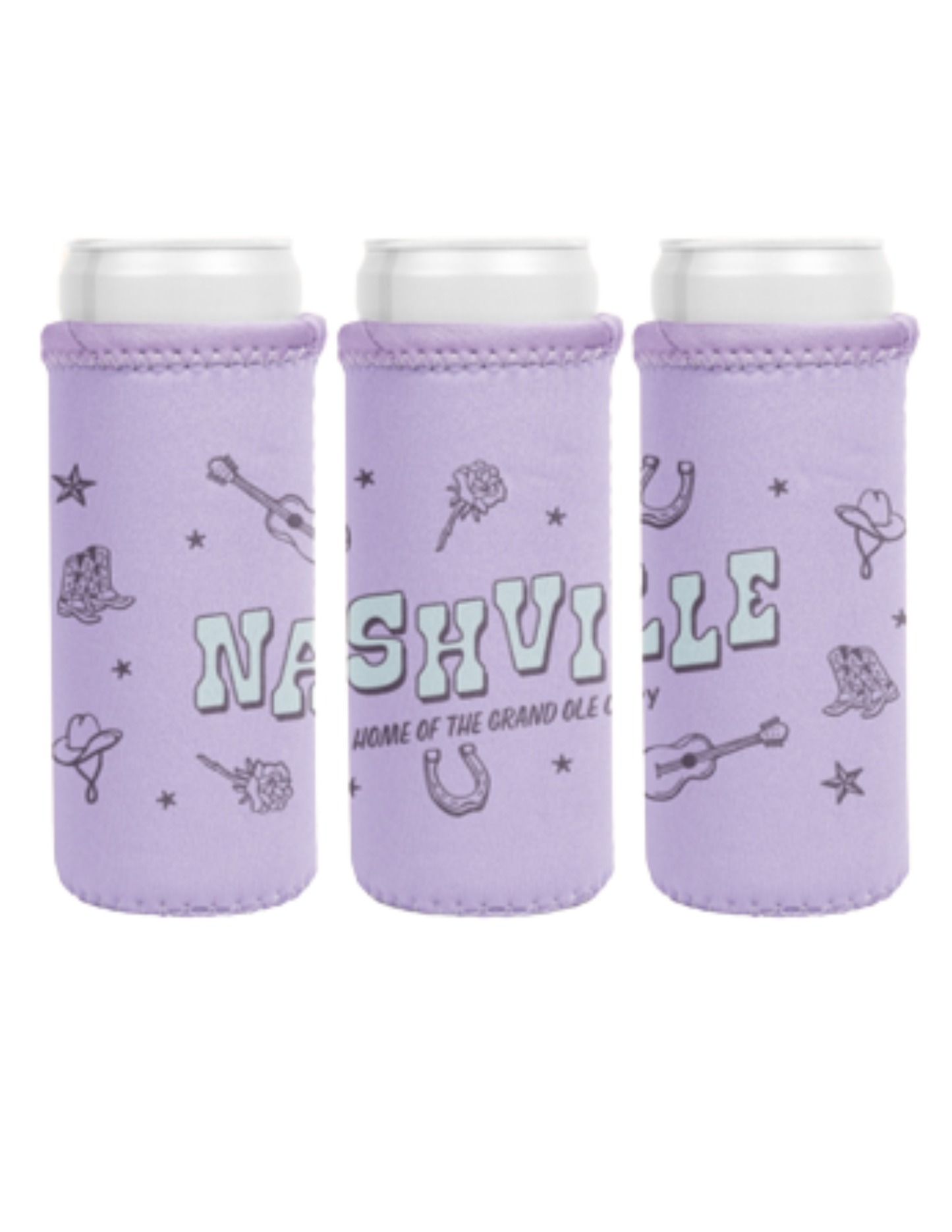 Opry Country Icons Slim Can Koozie - KOOZIES