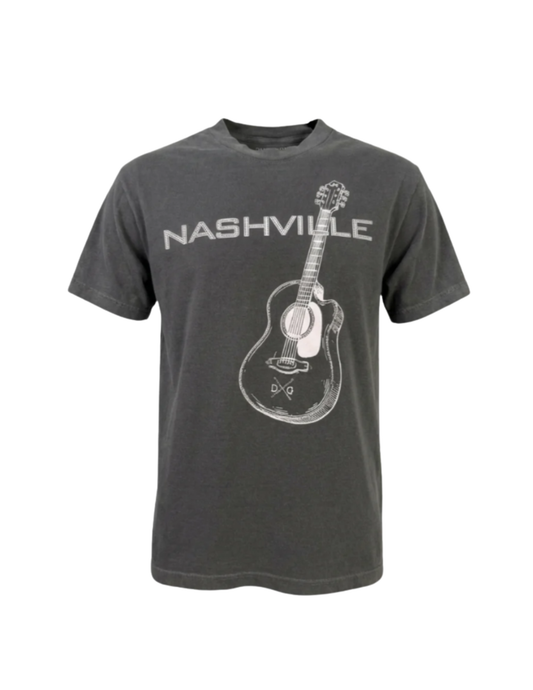 Daniel Diamond Nashville Rhinestone Guitar Tee - CREWS