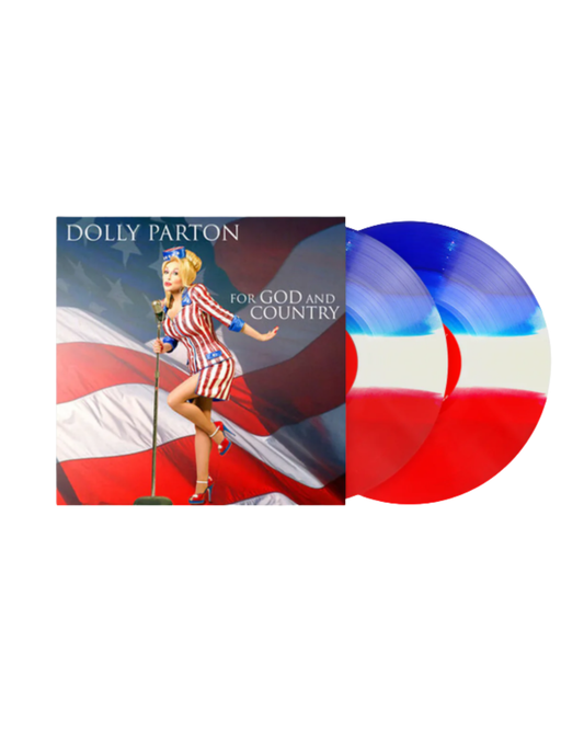 Dolly Parton: For God & Country (Red, White, & Bluegrass LP)