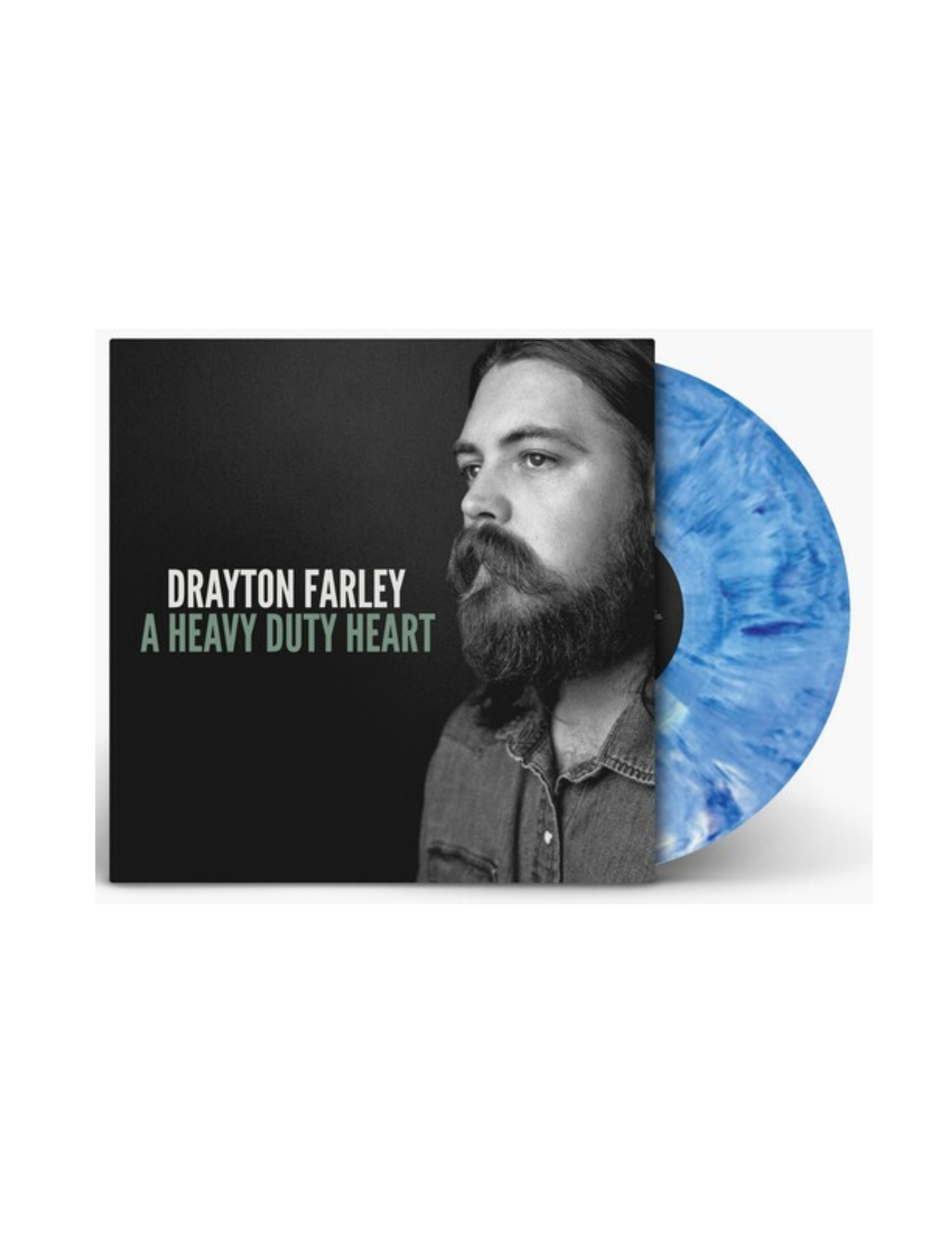 Drayton Farley: A Heavy Heart (Blue LP) - LPS