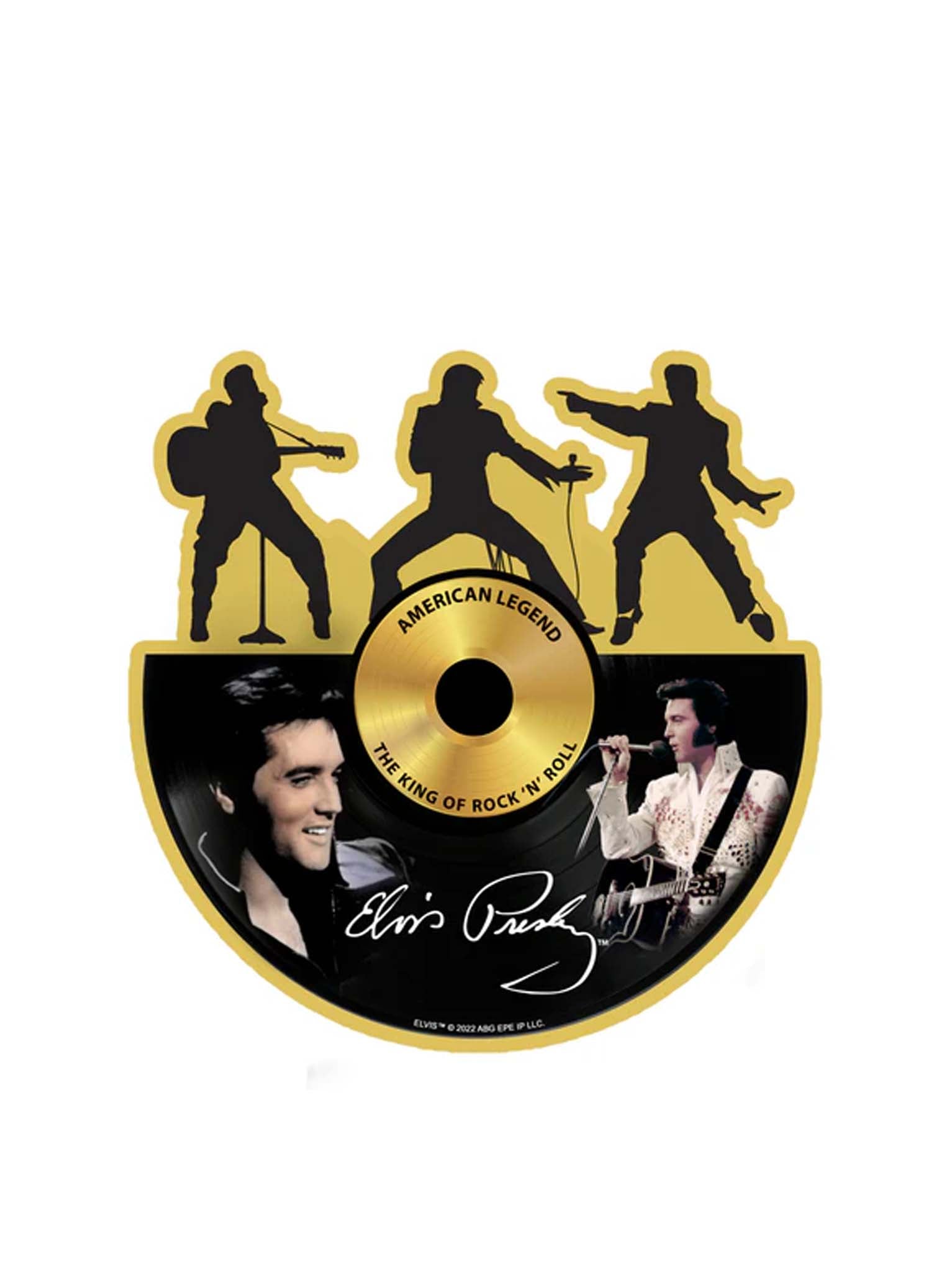 Elvis Gold Record Magnet