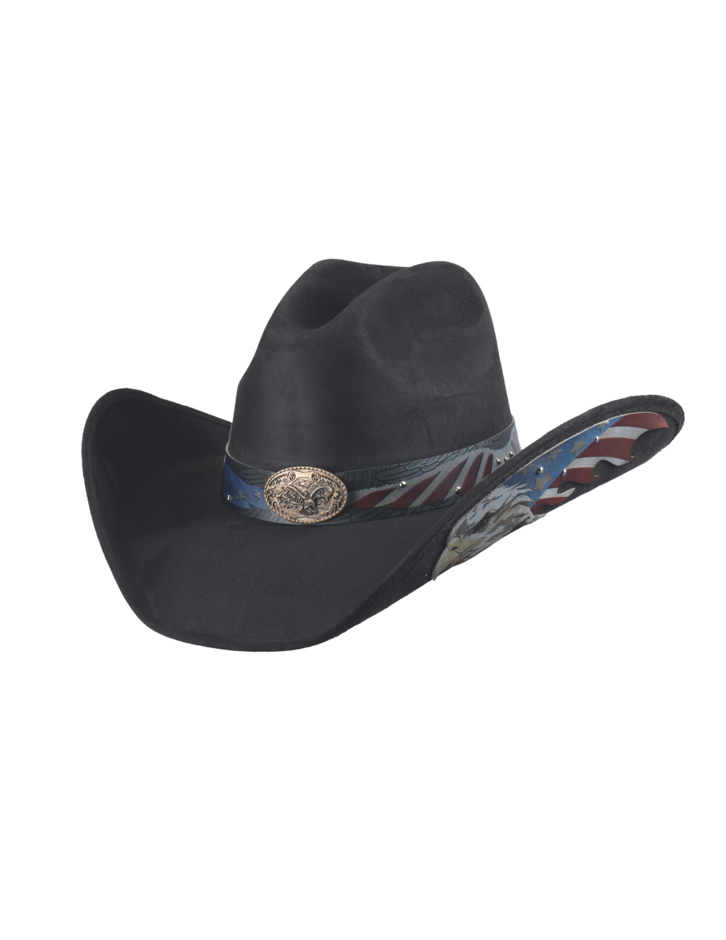Eagle Point Faux Felt Cowboy Hat - COWBOY