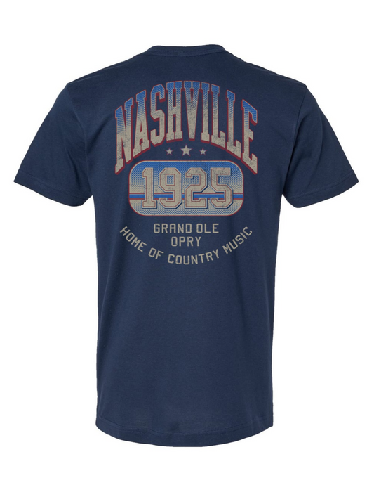 Opry Nashville Golden Hour Tee - NAVY / SM - CREWS