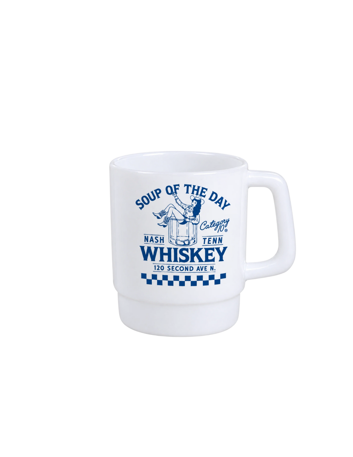 Category 10 Nashville Logo T-Shirt & Mug Bundle