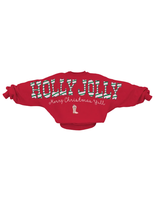 Opry Holly Jolly Y’all Christmas Flannigan - CREW SWEATSHIRTS