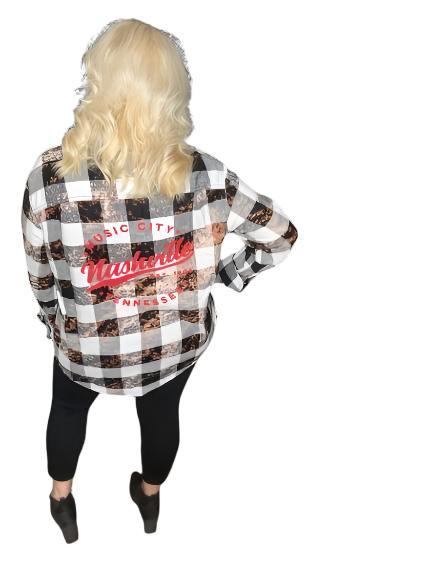 Nashville Tennessee Flannel