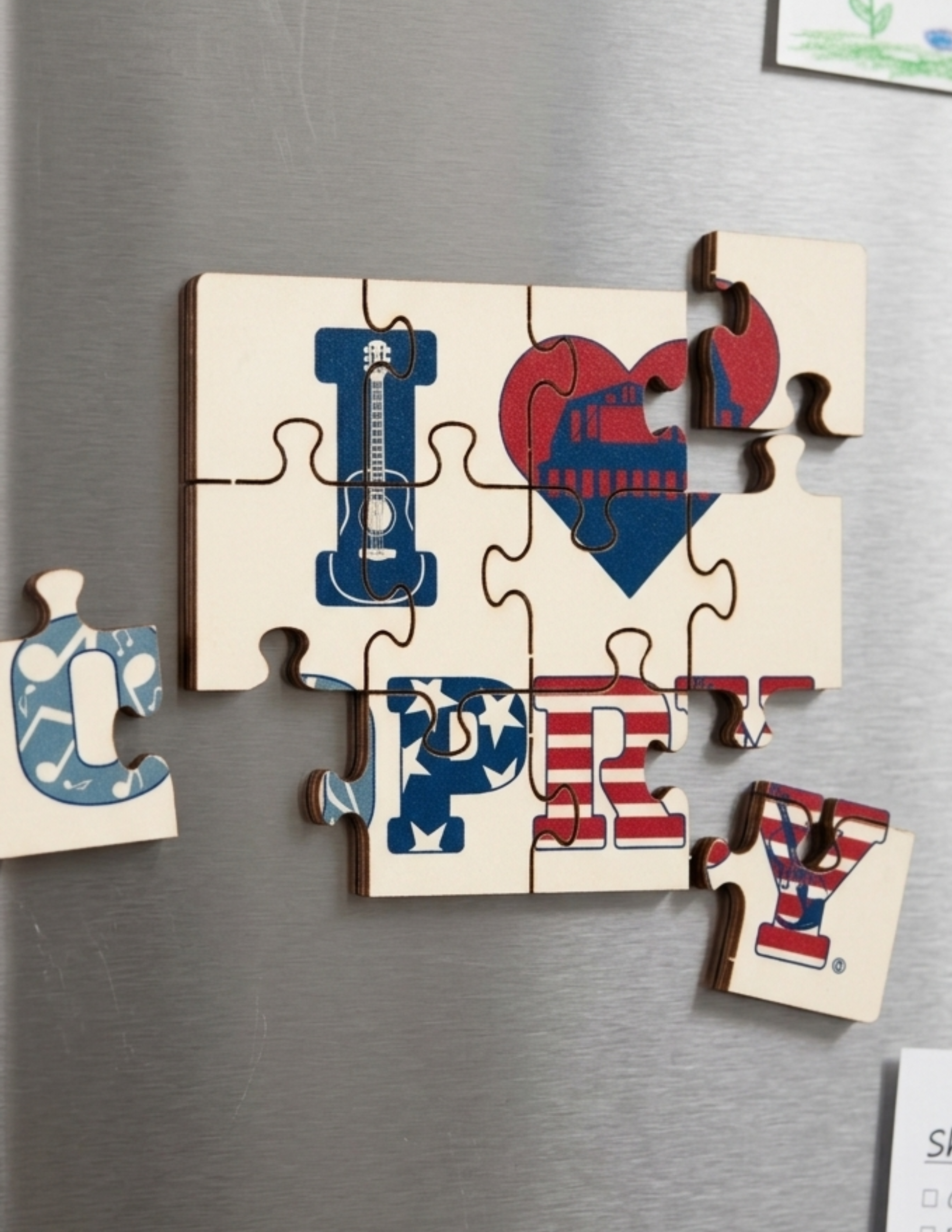 I ❤️ Opry Puzzle Magnet - MAGNETS