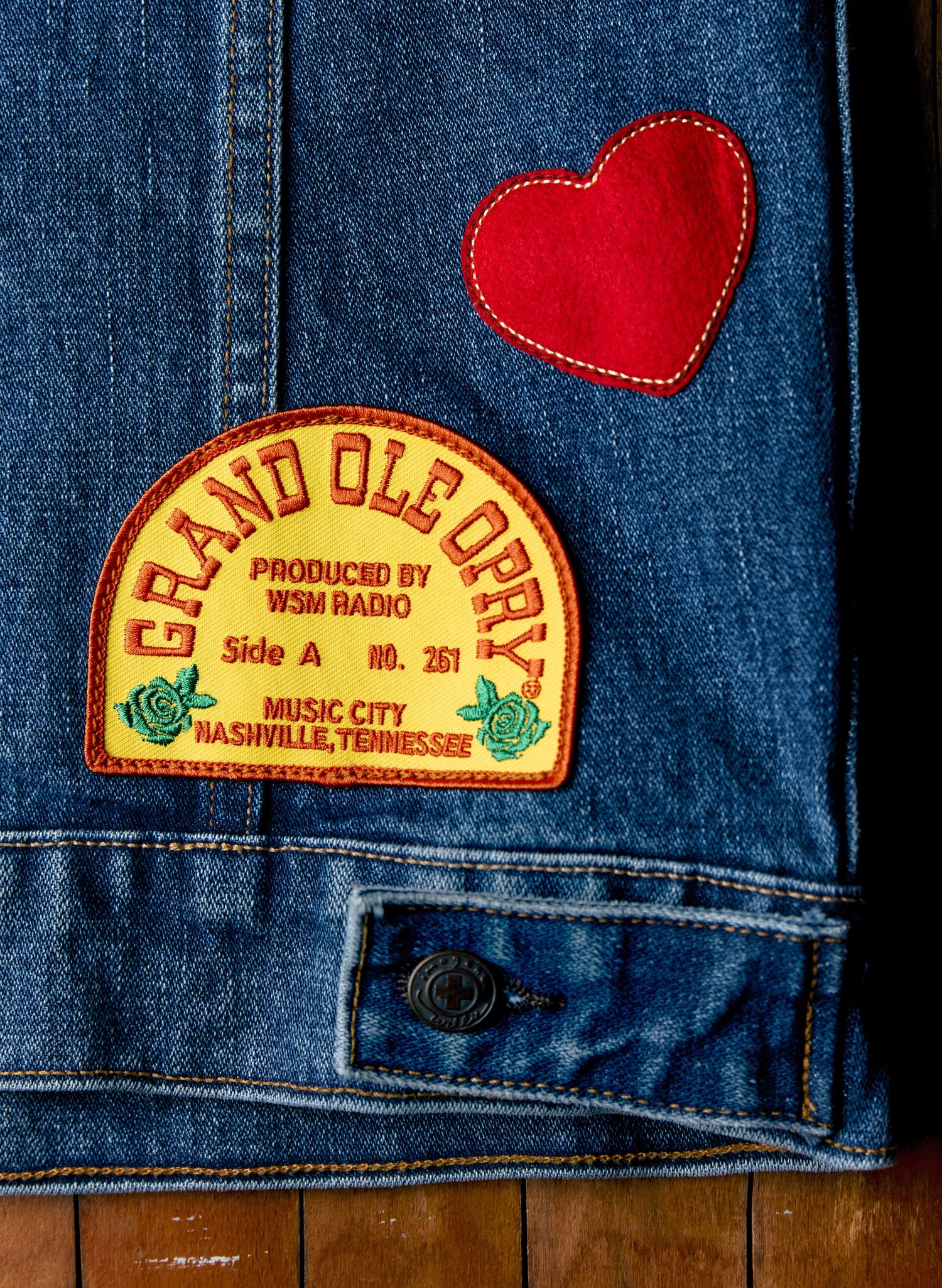 Opry Imogene + Willie Patch Blast Denim Jacket