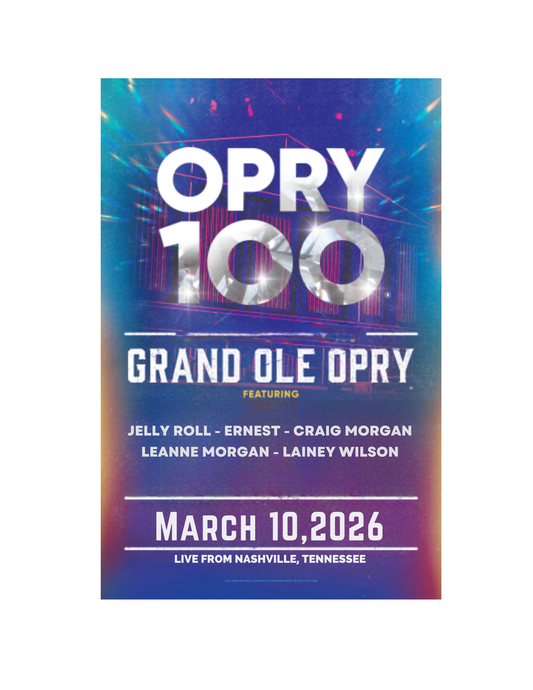 Jelly Roll Induction Lineup Poster - March 10, 2026