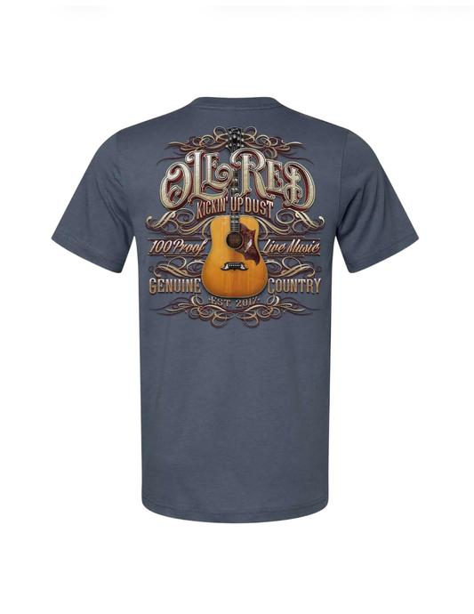 Ole Red Kickin’ Acoustic Guitar T-Shirt - CREWS