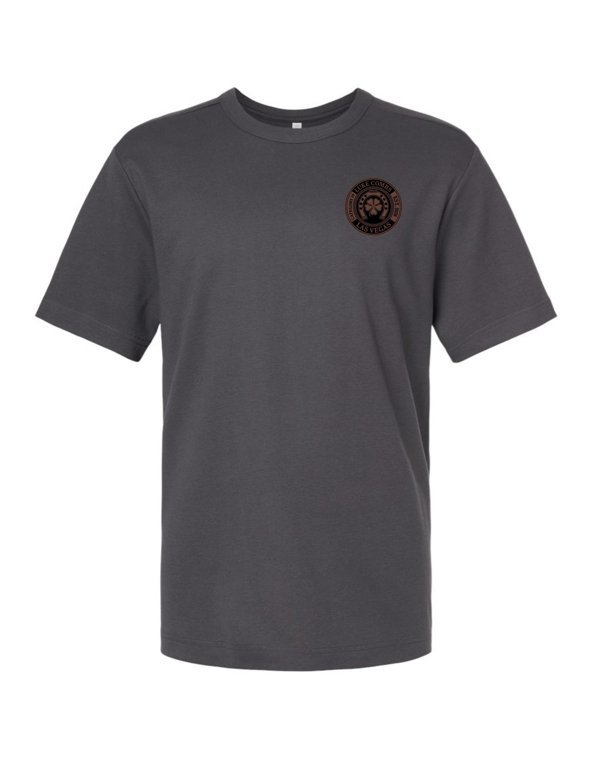 Category 10 Las Vegas Patch T-Shirts - GRAY / SM - CREWS